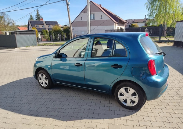 Nissan Micra cena 24800 przebieg: 143380, rok produkcji 2015 z Chełmno małe 22